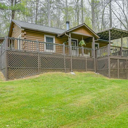 Smoky Mountain Cozy Cove Cabin Deck And Fire Pit! Cosby Екстер'єр фото