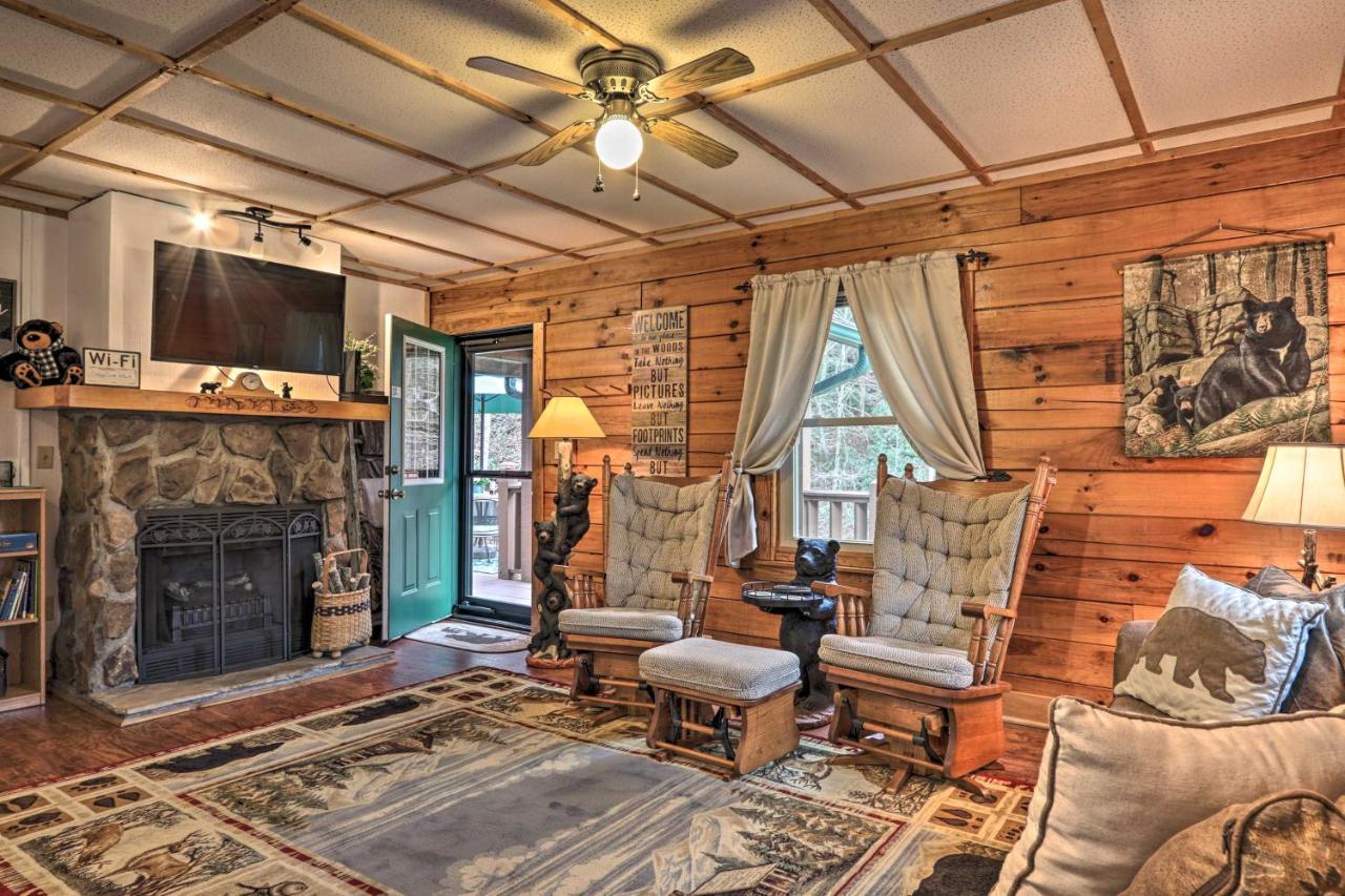 Smoky Mountain Cozy Cove Cabin Deck And Fire Pit! Cosby Екстер'єр фото