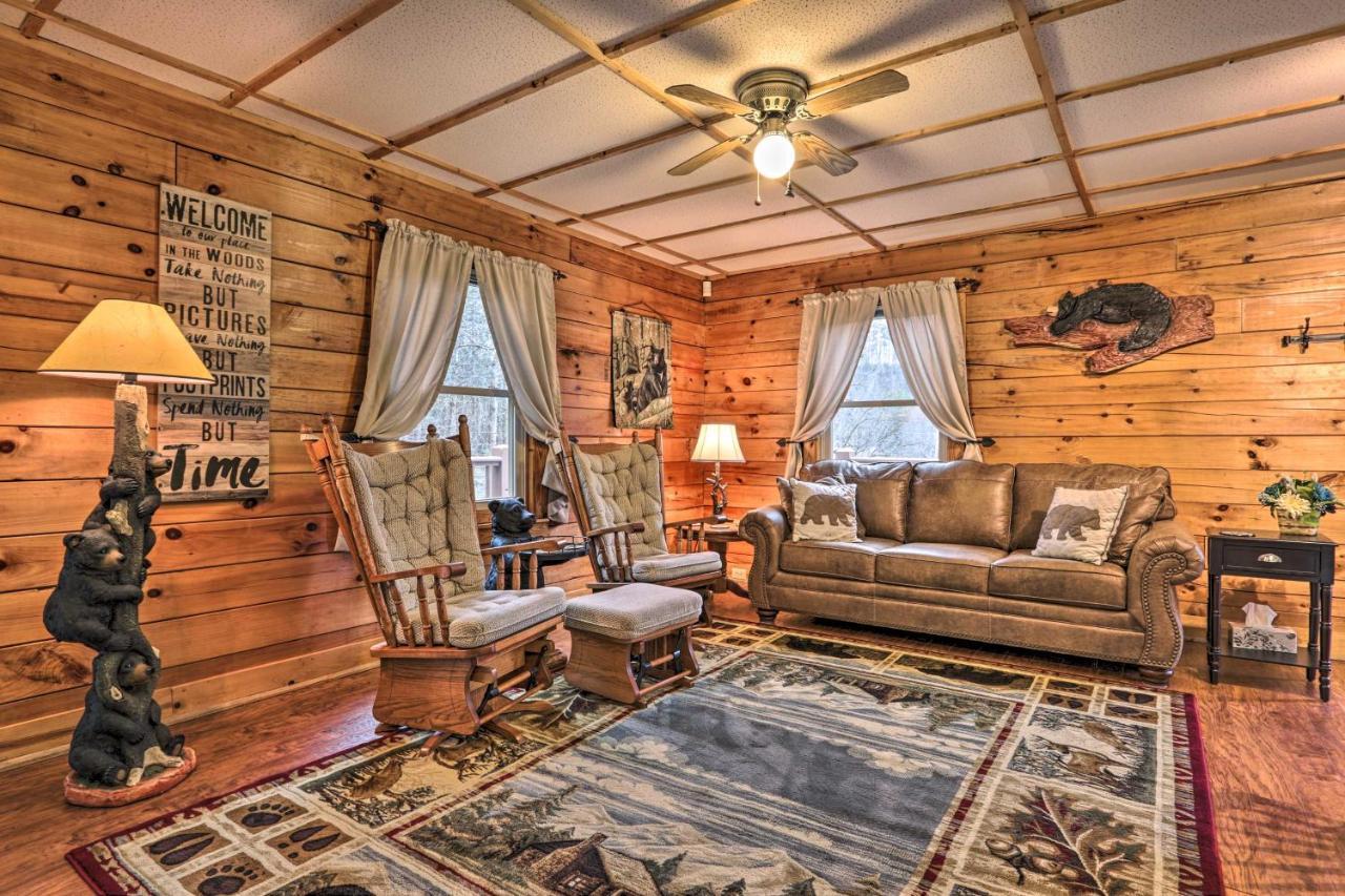 Smoky Mountain Cozy Cove Cabin Deck And Fire Pit! Cosby Екстер'єр фото